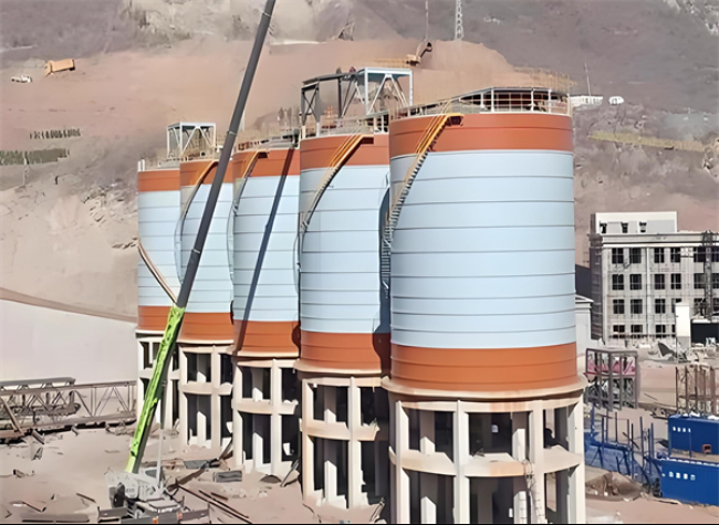 留坝高架钢板仓